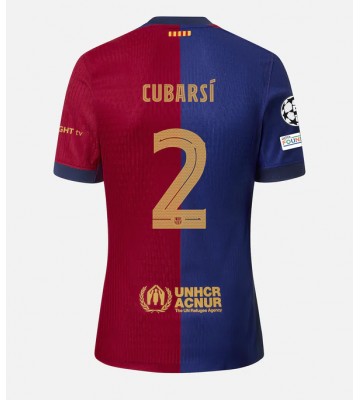 Barcelona Pau Cubarsi #2 Hemmatröja 2024-25 Kortärmad